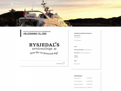 rysjedals.no snapshot