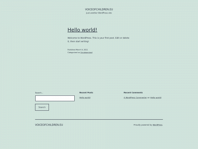 voiceofchildren.eu snapshot