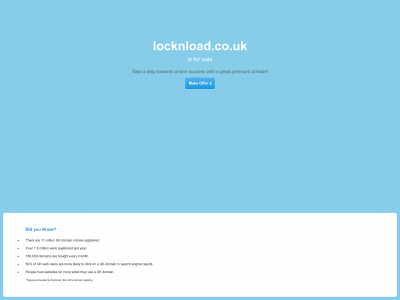 locknload.co.uk snapshot