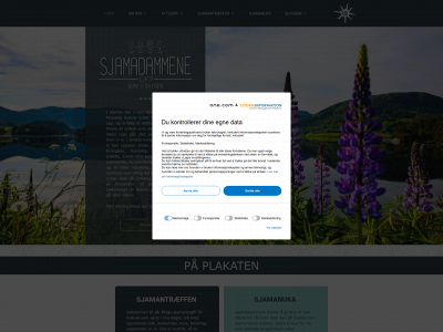 sjamadammene.no snapshot
