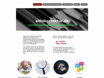 elitekorrektur.dk snapshot