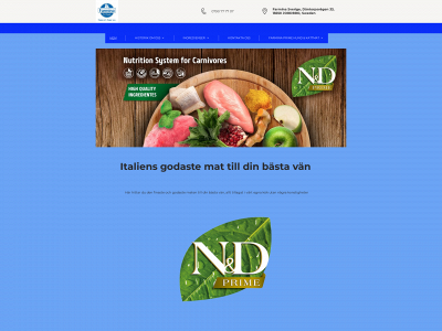 farminapetfoods.se snapshot