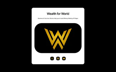 wealthforworld.com snapshot