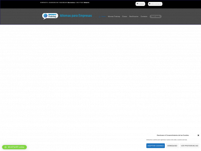 idiomas-training.com snapshot