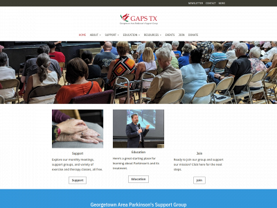 www.georgetowntexasparkinsons.com snapshot