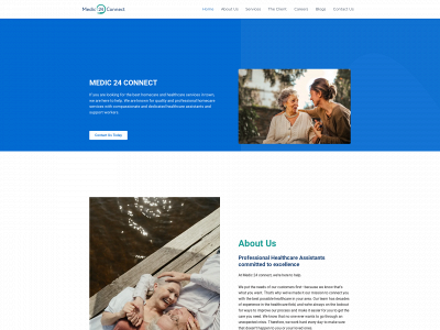 medic24connect.com snapshot