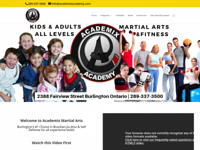 academixbjj.com snapshot