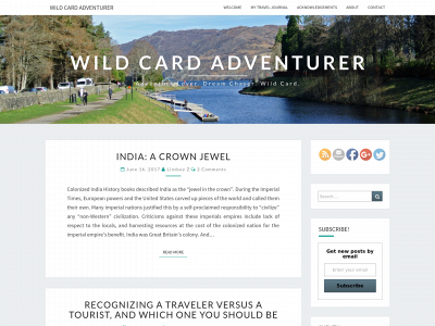 wildcardadventurer.com snapshot