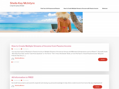 sheilakaymcintyre.com snapshot