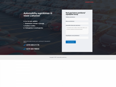 brangiausiasautosupirkimas.lt snapshot