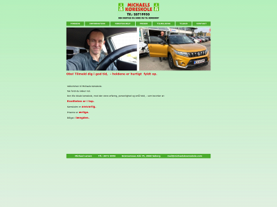 michaelskoereskole.com snapshot