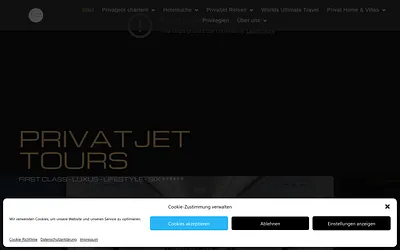privatjettours.de snapshot