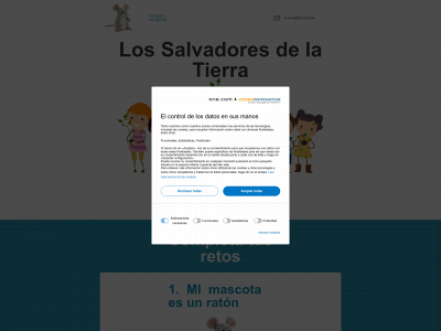 salvadores-de-la-tierra.com snapshot