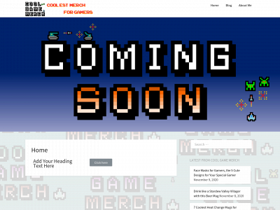 coolgamemerch.com snapshot
