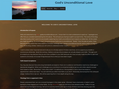 godsunconditionallove.com snapshot