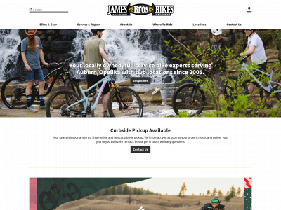 jamesbrosbikes.com snapshot