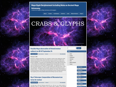 crabsandglyphs.com snapshot