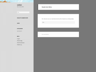carlzons.se snapshot