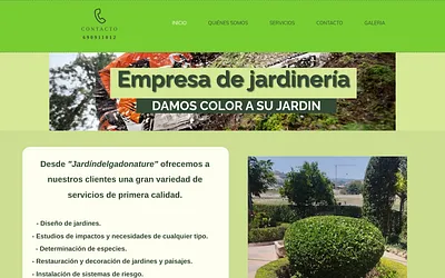 jardindelgadonature.es snapshot