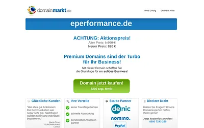 eperformance.de snapshot