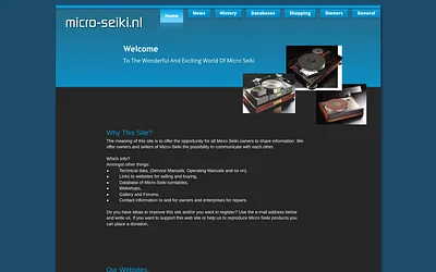 micro-seiki.nl snapshot