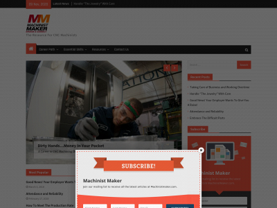 machinistmaker.com snapshot