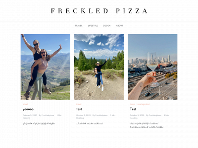 freckledpizza.org snapshot