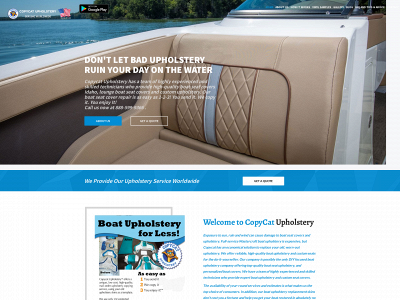 copycatupholstery.com snapshot