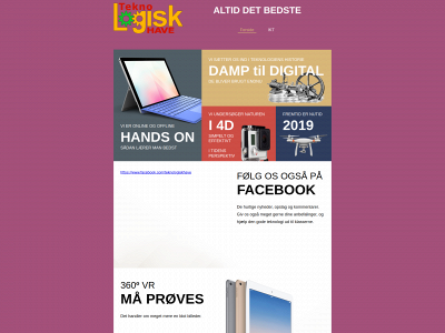 teknologiskhave.dk snapshot