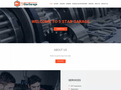 fivestargarage.net snapshot