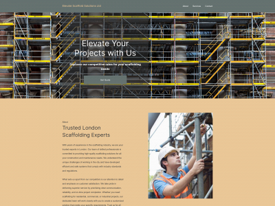 elevatescaffoldsolutions.co.uk snapshot