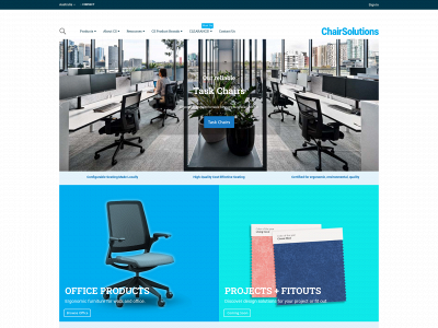 chairsolutions.com.au snapshot