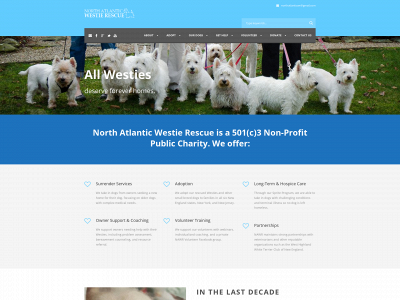 nawestierescue.org snapshot