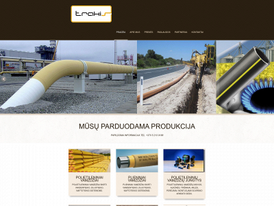 trakis.lt snapshot