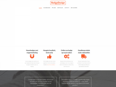 badgedesign.be snapshot