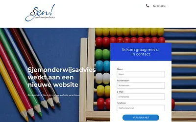 sjenonderwijsadvies.nl snapshot