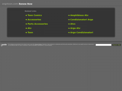 argotoon.com snapshot