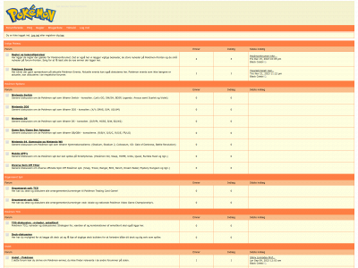 pokemonforumet.dk snapshot