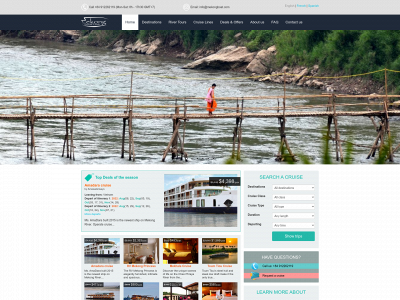 mekongboat.com snapshot