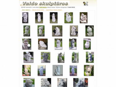 valdoskulpturos.lt snapshot