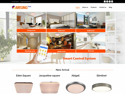 arising-lighting.com snapshot
