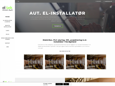 eltekentreprise.dk snapshot