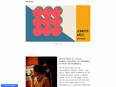 www.jenniferamell.org snapshot