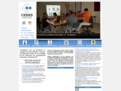 www.fundacioncedes.es snapshot