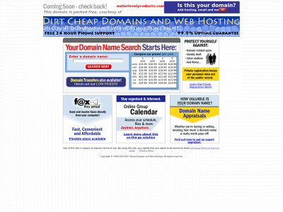 waterlevelproducts.com snapshot