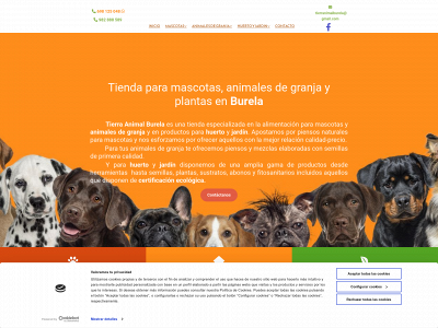 www.tierraanimalburela.es snapshot