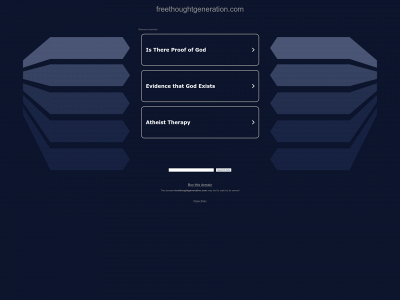 freethoughtgeneration.com snapshot