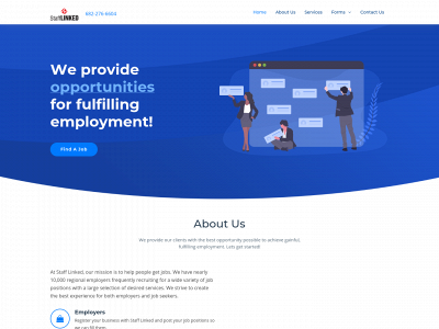 stafflinked.com snapshot