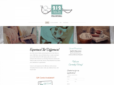 212salonspabarber.com snapshot