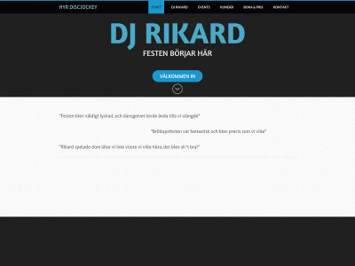 djrikard.se snapshot